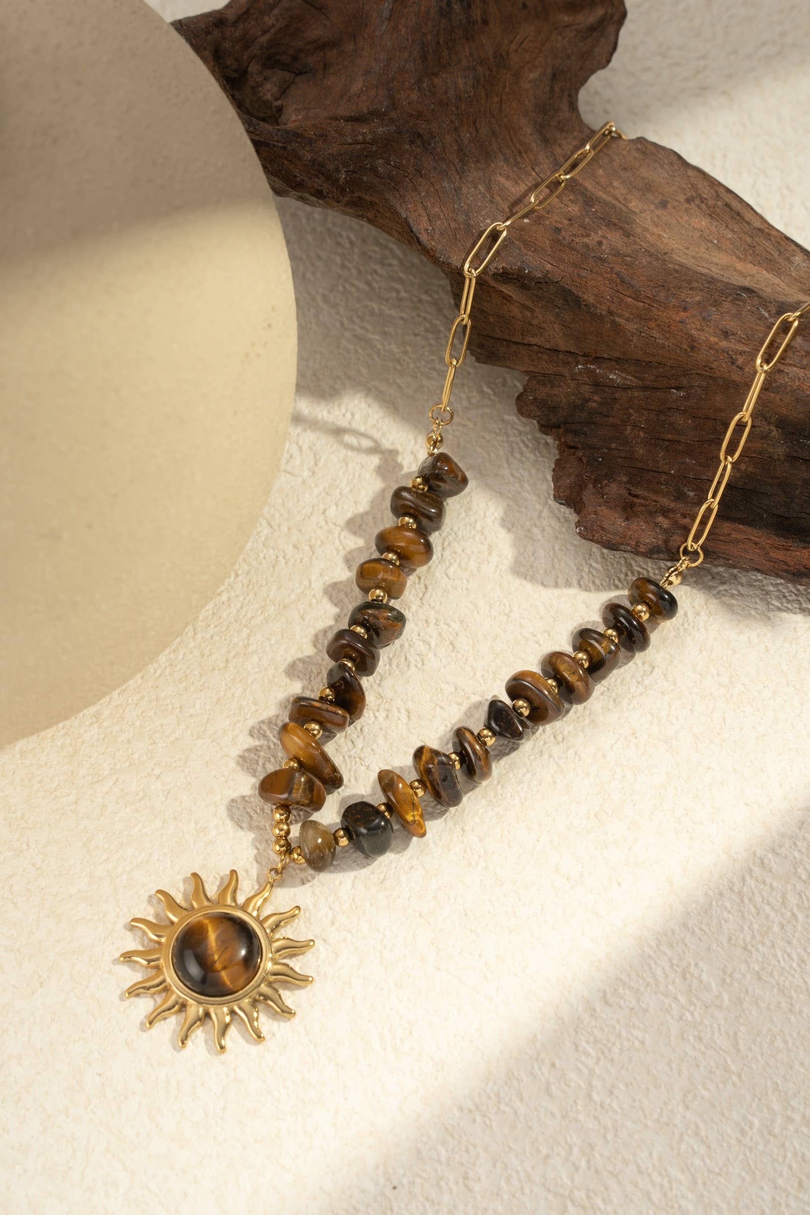 Alya – Collier Soleil Tigre