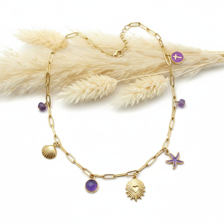 Amélys – Collier Améthyste