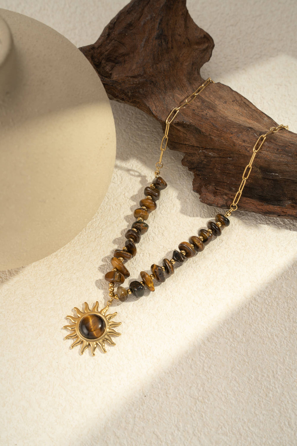 Alya – Collier Soleil Tigre