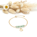 Émera –  Bracelet/Chevillère Aventurine Verte
