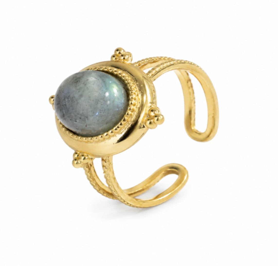 Lunarys – Bague Labradorite