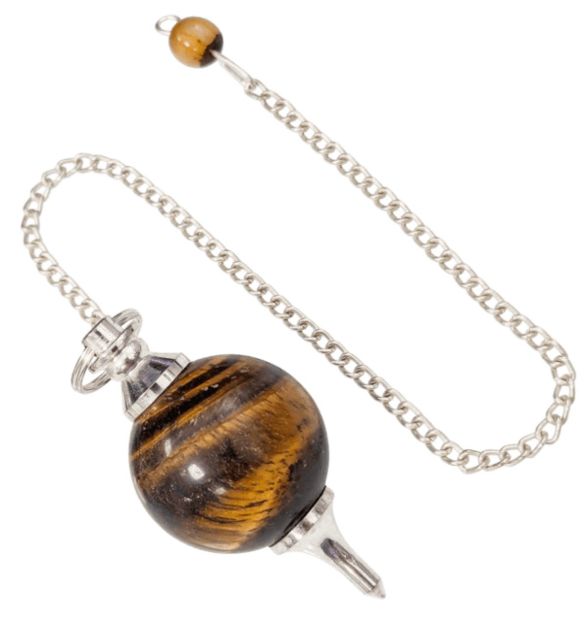 Tigrys – Pendule Sphère Œil de Tigre