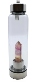 Bouteille Cristal – Pointe de Fluorite