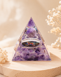 Orgonite Métatron – Améthyste – 6 cm