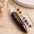 Pendule en bois – 7 Chakras
