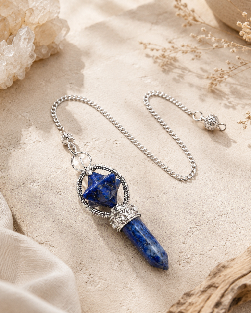 Azuréa – Pendule Pierre lapis-lazuli
