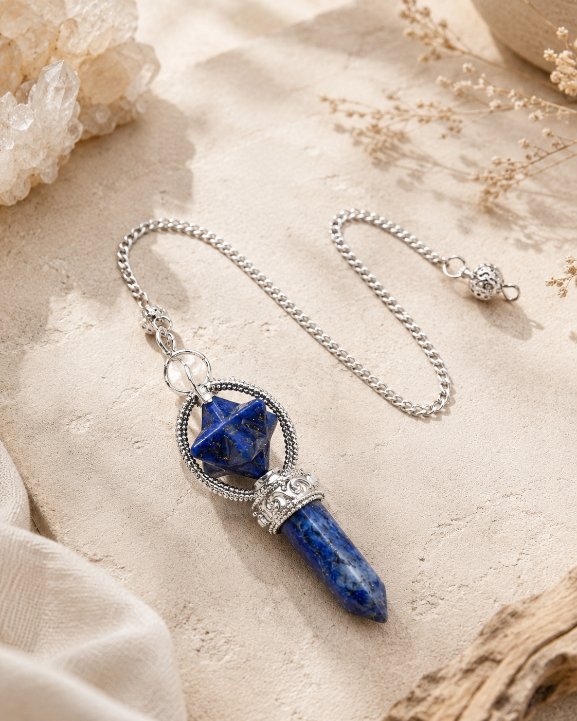 Azuréa – Pendule Pierre lapis-lazuli