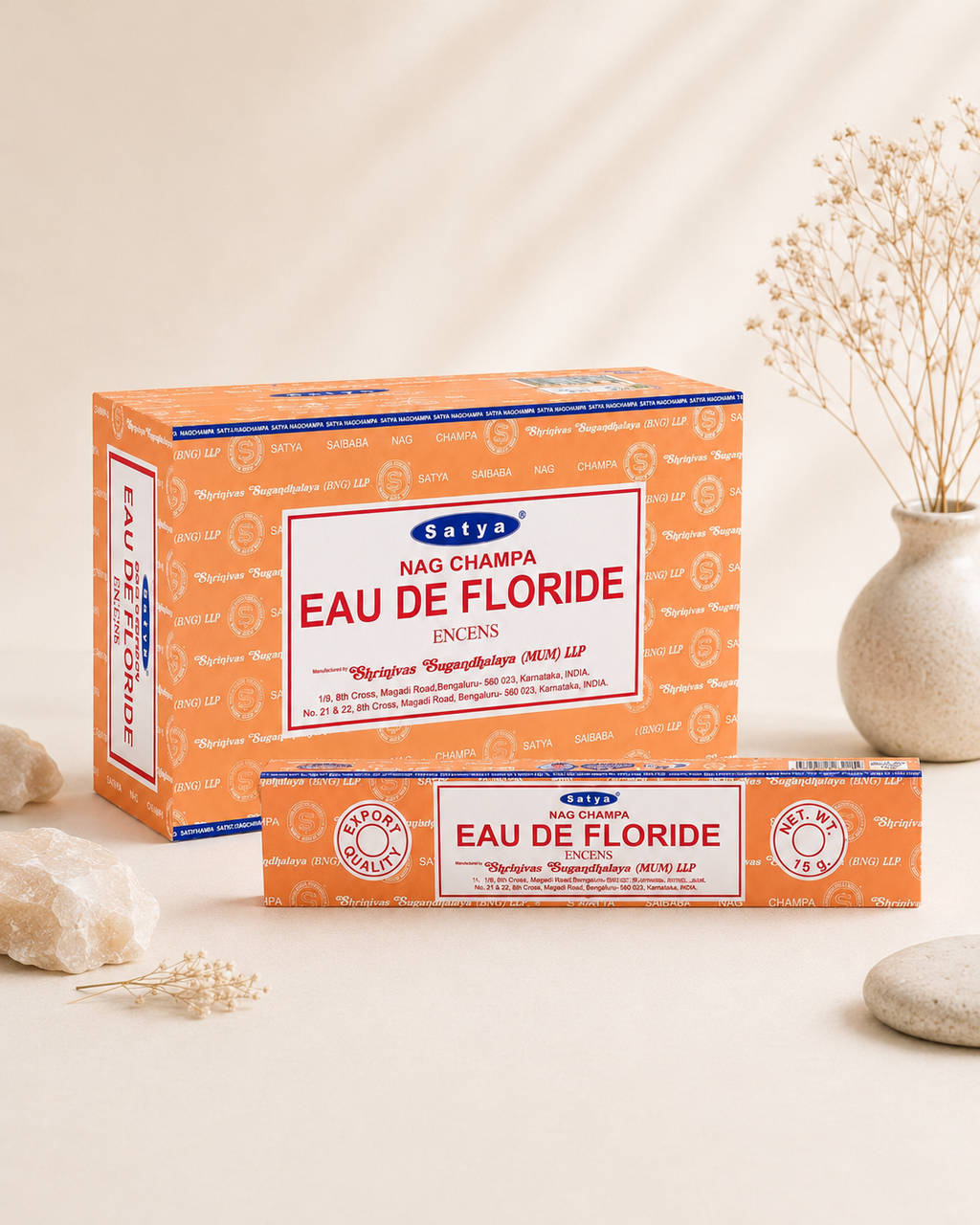 Encens Satya Eau De Floride 15g