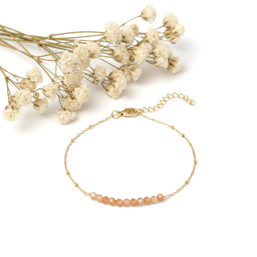 Hélia – Bracelet Pierre de Soleil